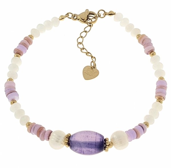 ARMBAND GOLD CELEBRITY EDELSTAHL
