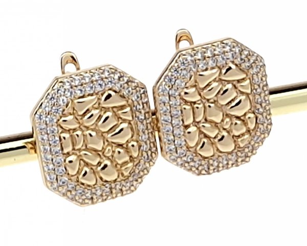 exklusive swarovski vergoldete ohrringe