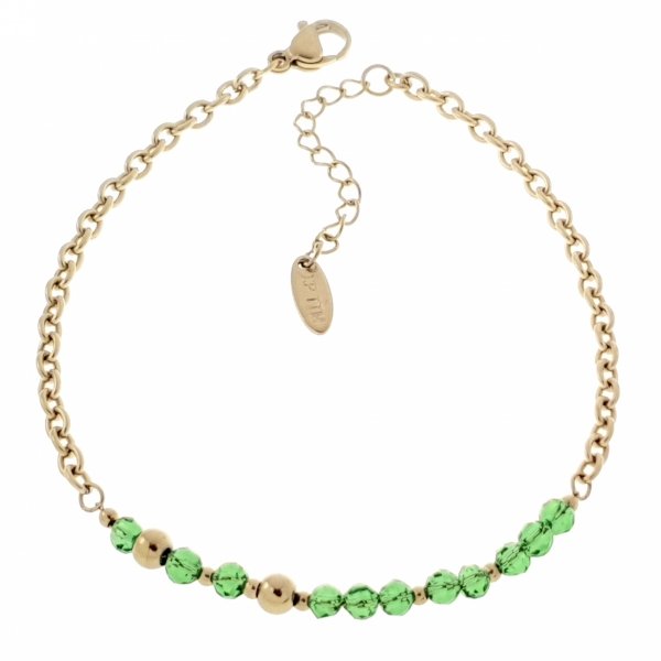 ARMBAND GOLD CELEBRITY EDELSTAHL