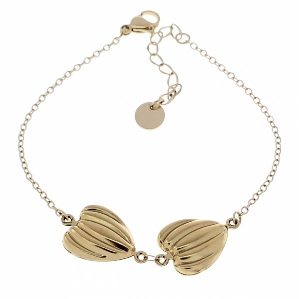 ARMBAND GOLD CELEBRITY EDELSTAHL