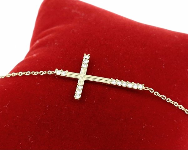 ARMBAND GOLD CELEBRITY EDELSTAHL