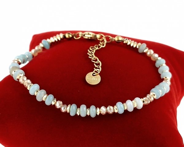 ARMBAND GOLD CELEBRITY EDELSTAHL