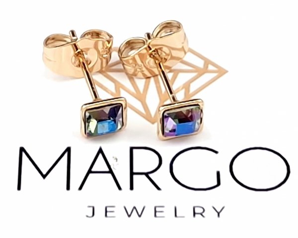 exklusive swarovski vergoldete ohrringe
