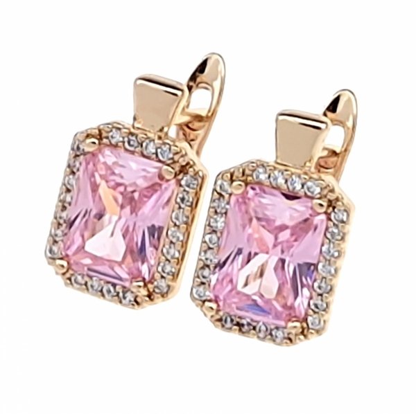 exklusive swarovski vergoldete ohrringe