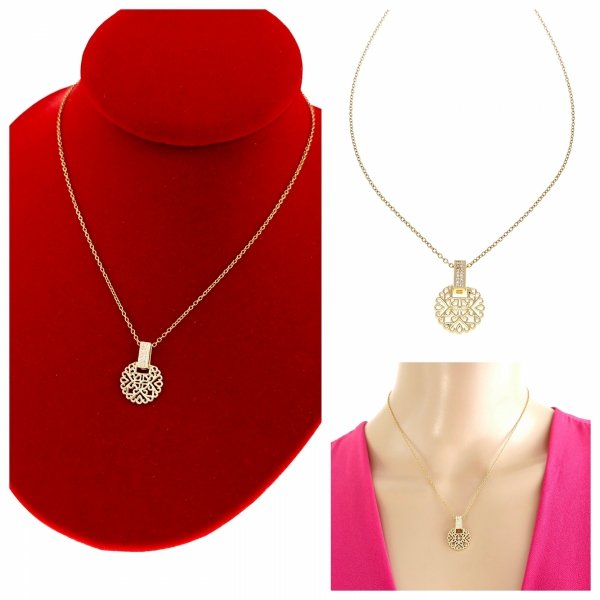 Goldene Kette Celebrity Vergoldete Halskette 14K XUPING