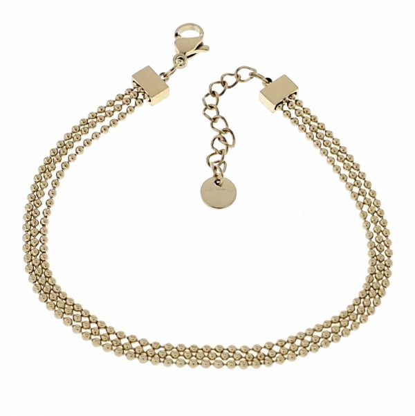 ARMBAND GOLD CELEBRITY EDELSTAHL