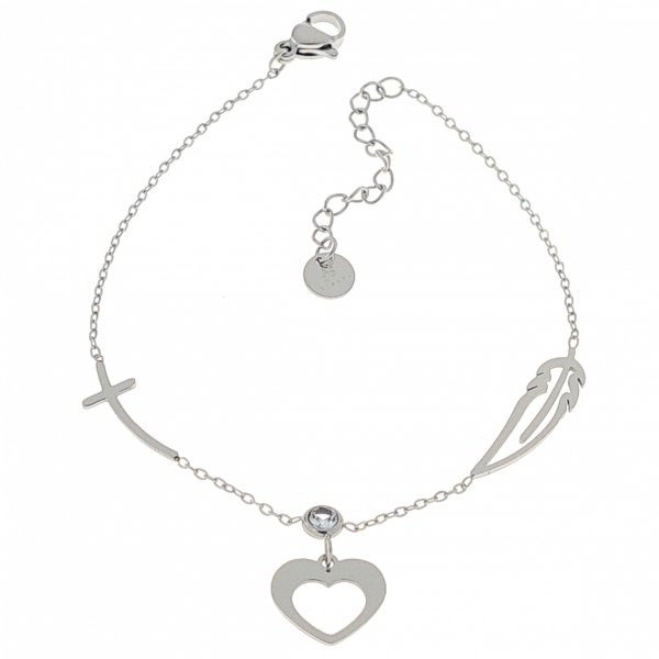 ARMBAND GOLD CELEBRITY EDELSTAHL