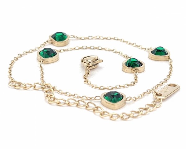 ARMBAND GOLD CELEBRITY EDELSTAHL