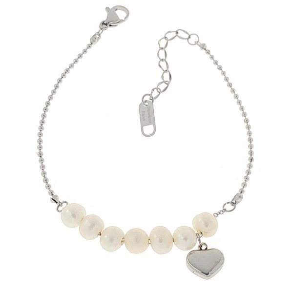 ARMBAND, SILBER CELEBRITY EDELSTAHL