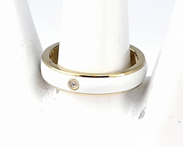 Ring 19,00 mm, goldener Edelstahl