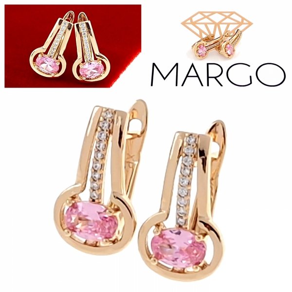 exklusive swarovski vergoldete ohrringe