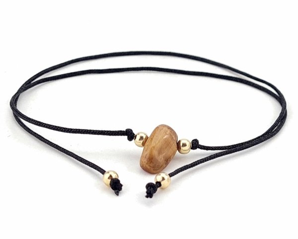 GOLDENES ARMBAND MIT EDELSTAHL
