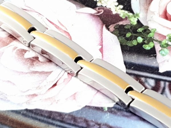ARMBAND GOLD CELEBRITY EDELSTAHL