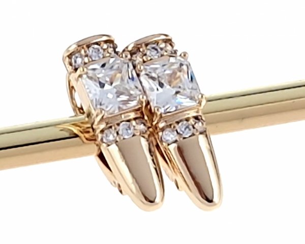 exklusive swarovski vergoldete ohrringe