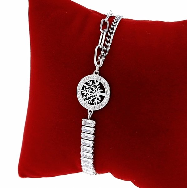 ARMBAND GOLD CELEBRITY EDELSTAHL