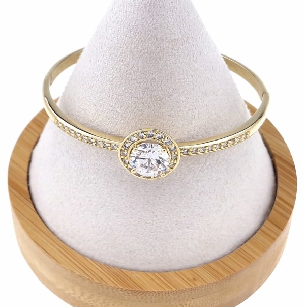 Armband aus 18 Karat vergoldetem Gold