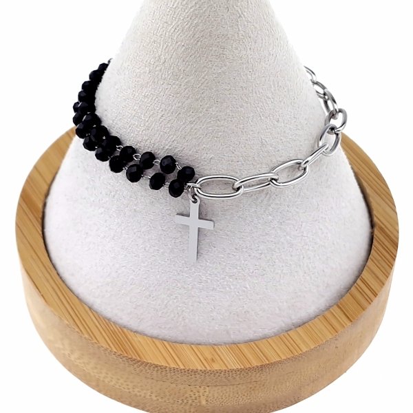 ARMBAND GOLD CELEBRITY EDELSTAHL