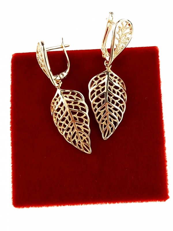 exklusive swarovski vergoldete ohrringe