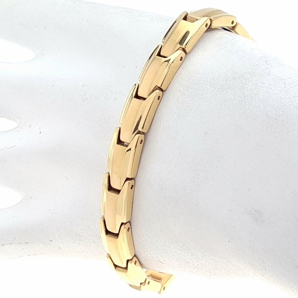 ARMBAND GOLD CELEBRITY EDELSTAHL