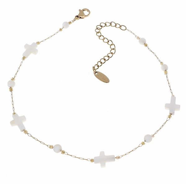 ARMBAND GOLD CELEBRITY EDELSTAHL