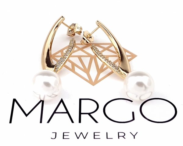 exklusive swarovski vergoldete ohrringe