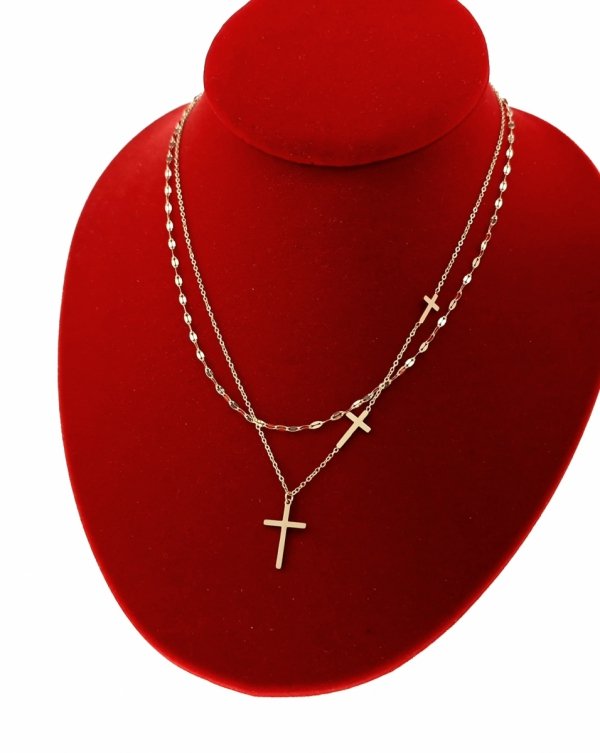 GOLD CHAIN NECKLACE celebrity STAINLESS STEEL