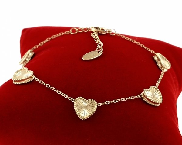 BRACELET GOLD CELEBRITY STAINLESS STEEL