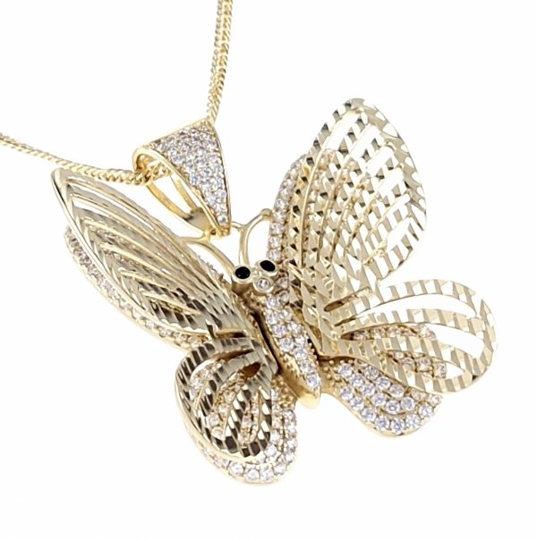 gold pendant 18k shiny xuping