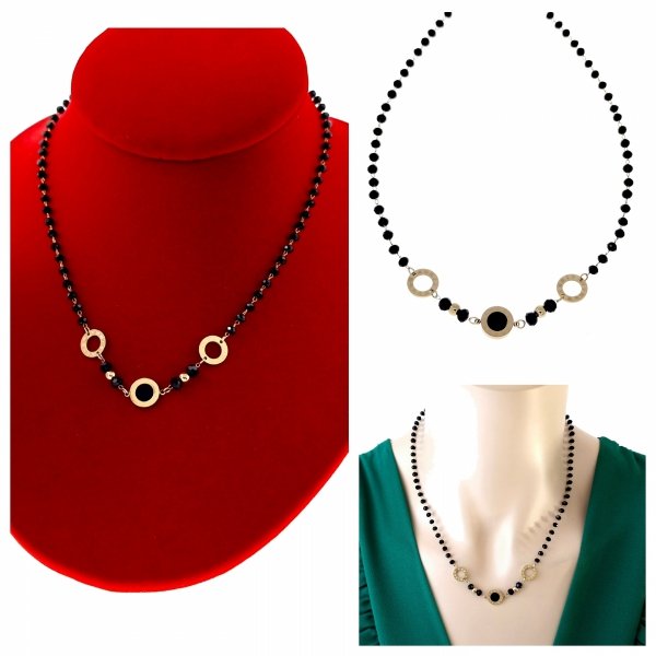 GOLD CHAIN NECKLACE celebrity STAINLESS STEEL