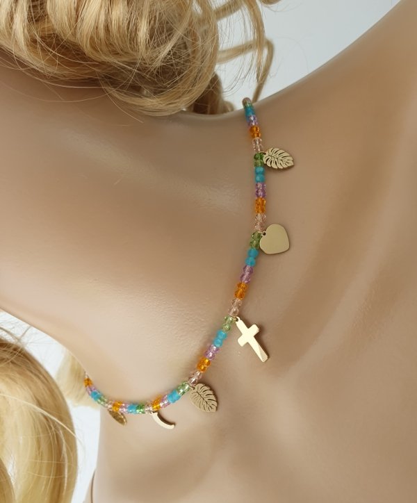 GOLD CHAIN NECKLACE celebrity STAINLESS STEEL