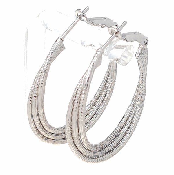 gold plated earrings with exclusive cubic zirconia