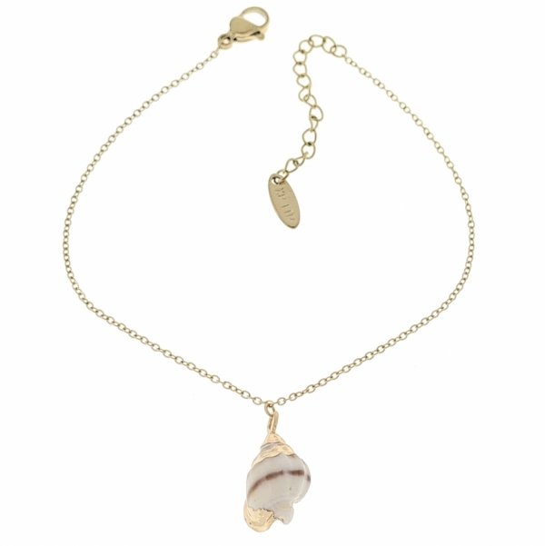 BRACELET GOLD CELEBRITY STAINLESS STEEL