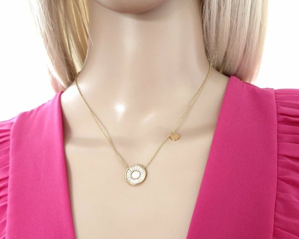 GOLD CHAIN NECKLACE celebrity STAINLESS STEEL