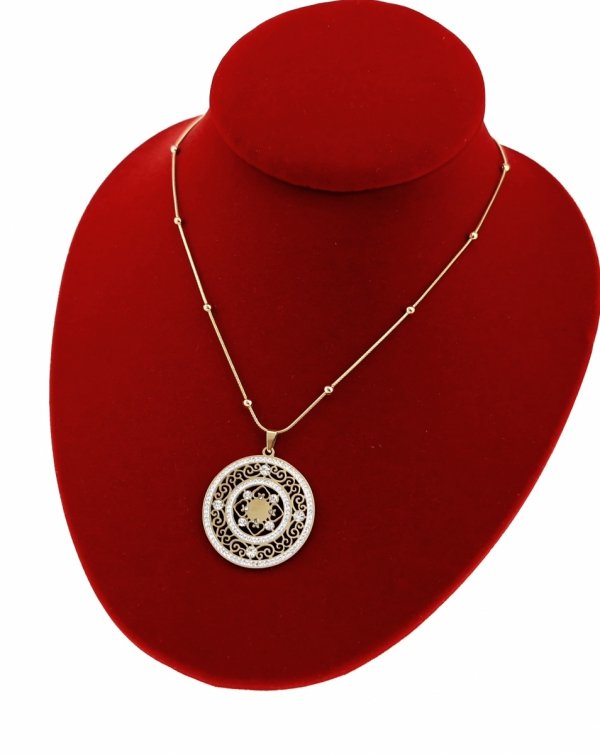 GOLD CHAIN NECKLACE celebrity STAINLESS STEEL