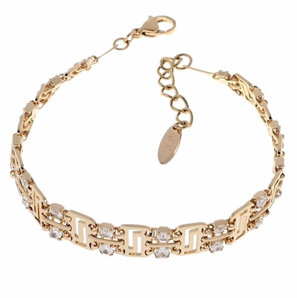 gold bracelet for a gold-plated leg