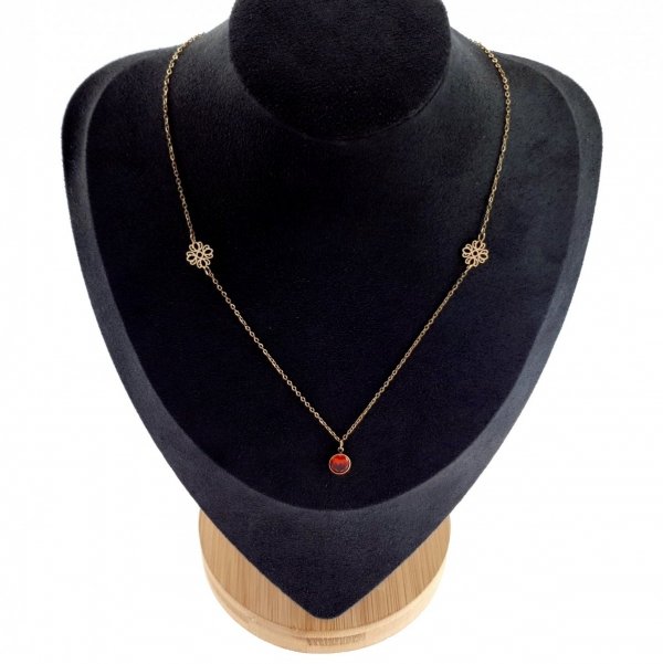 GOLD CHAIN NECKLACE celebrity STAINLESS STEEL