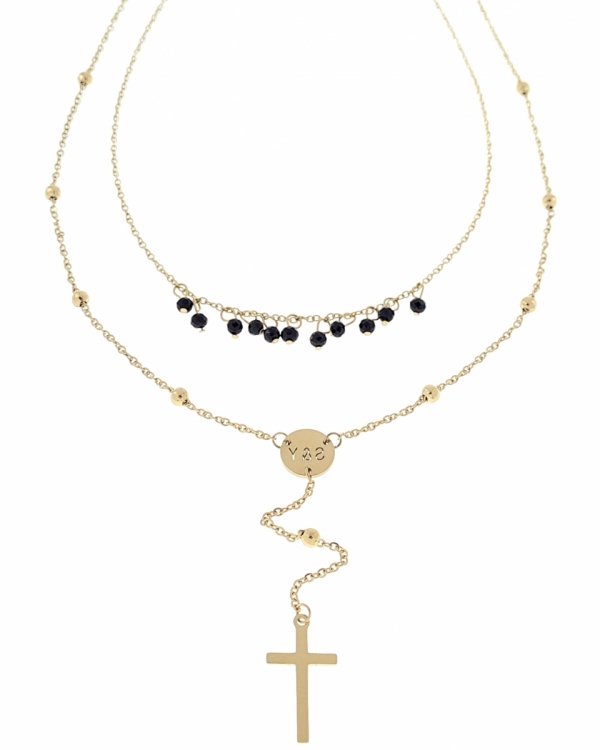 GOLD CHAIN NECKLACE celebrity STAINLESS STEEL
