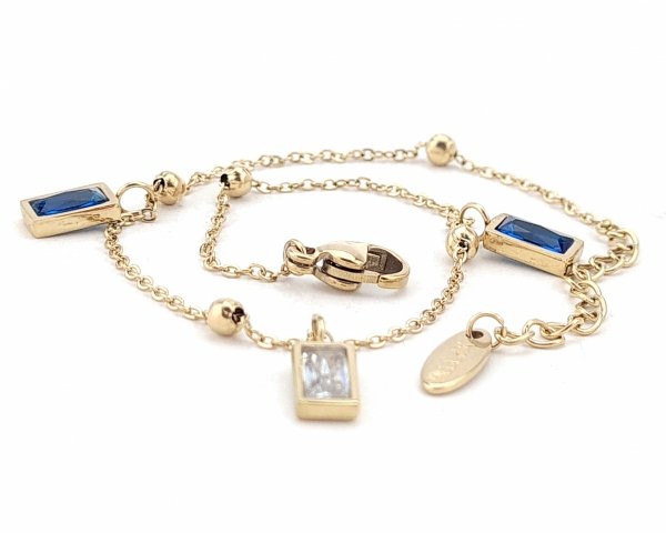 BRACELET GOLD CELEBRITY STAINLESS STEEL