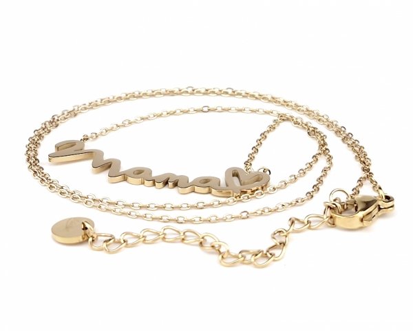 GOLD CHAIN NECKLACE celebrity STAINLESS STEEL