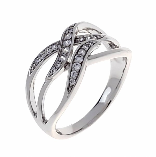 gold ring 18,60mm. gold-plated engagement xuping