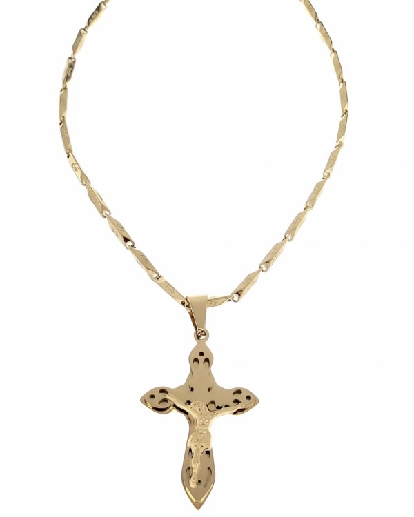 GOLD CHAIN NECKLACE celebrity STAINLESS STEEL