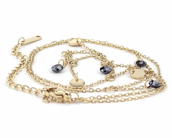 GOLD CHAIN NECKLACE celebrity STAINLESS STEEL