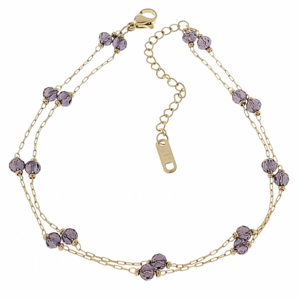 GOLD BRACELET celebrity STAINLESS STEEL