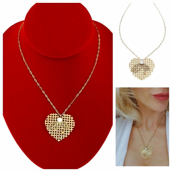 GOLD CHAIN NECKLACE celebrity STAINLESS STEEL