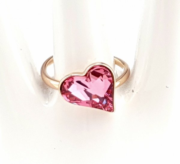 gold ring 16,30mm. gold-plated engagement xuping