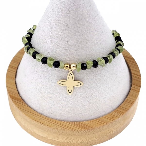 BRACELET GOLD CELEBRITY STAINLESS STEEL