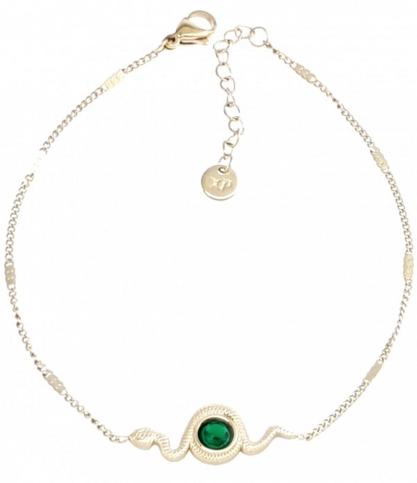 BRACELET GOLD CELEBRITY STAINLESS STEEL