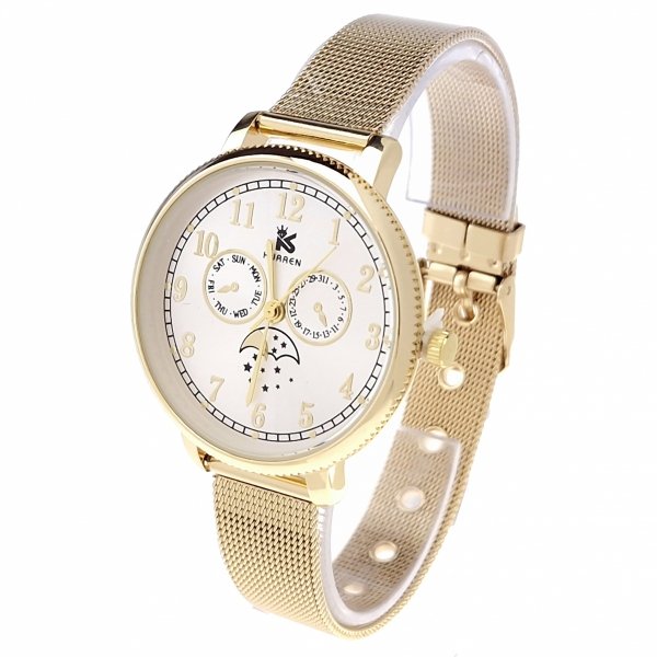 Women's watch golden kurren stainless steel