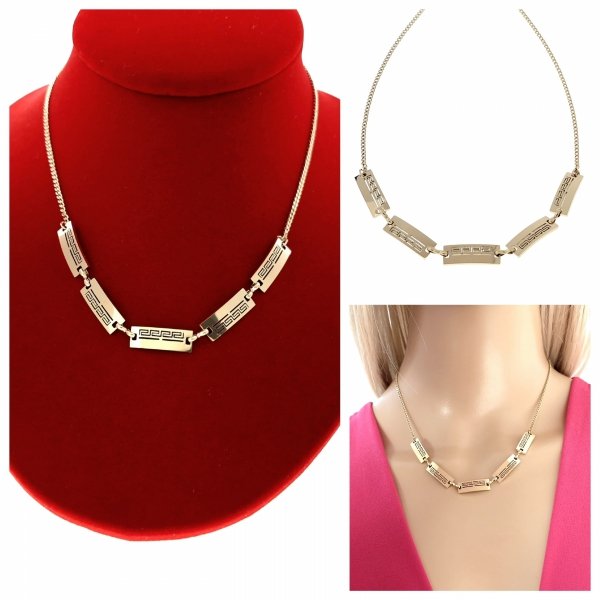 GOLD CHAIN NECKLACE celebrity STAINLESS STEEL