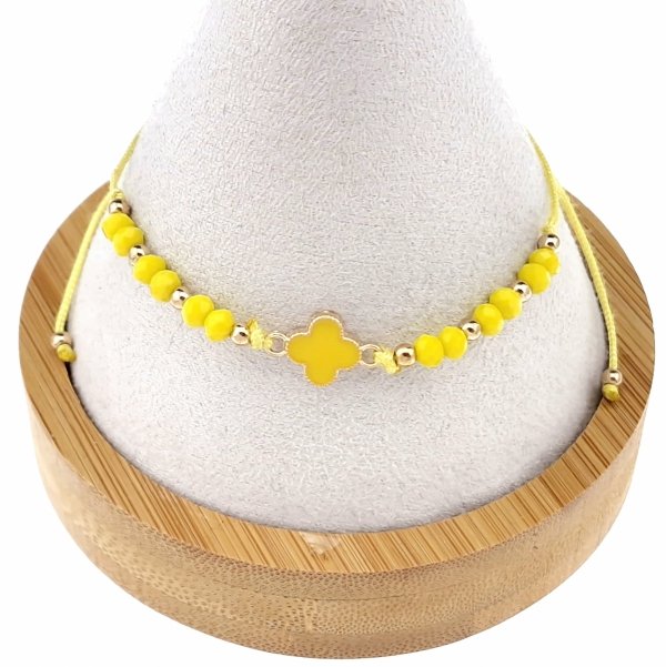 GOLD BRACELET STAINLESS STEEL STRING